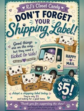 Extra Shipping Label